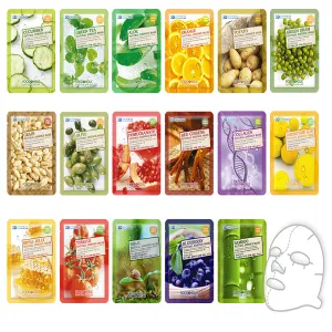 FOODAHOLIC 3D Natural Essence Mask 10 Sheets