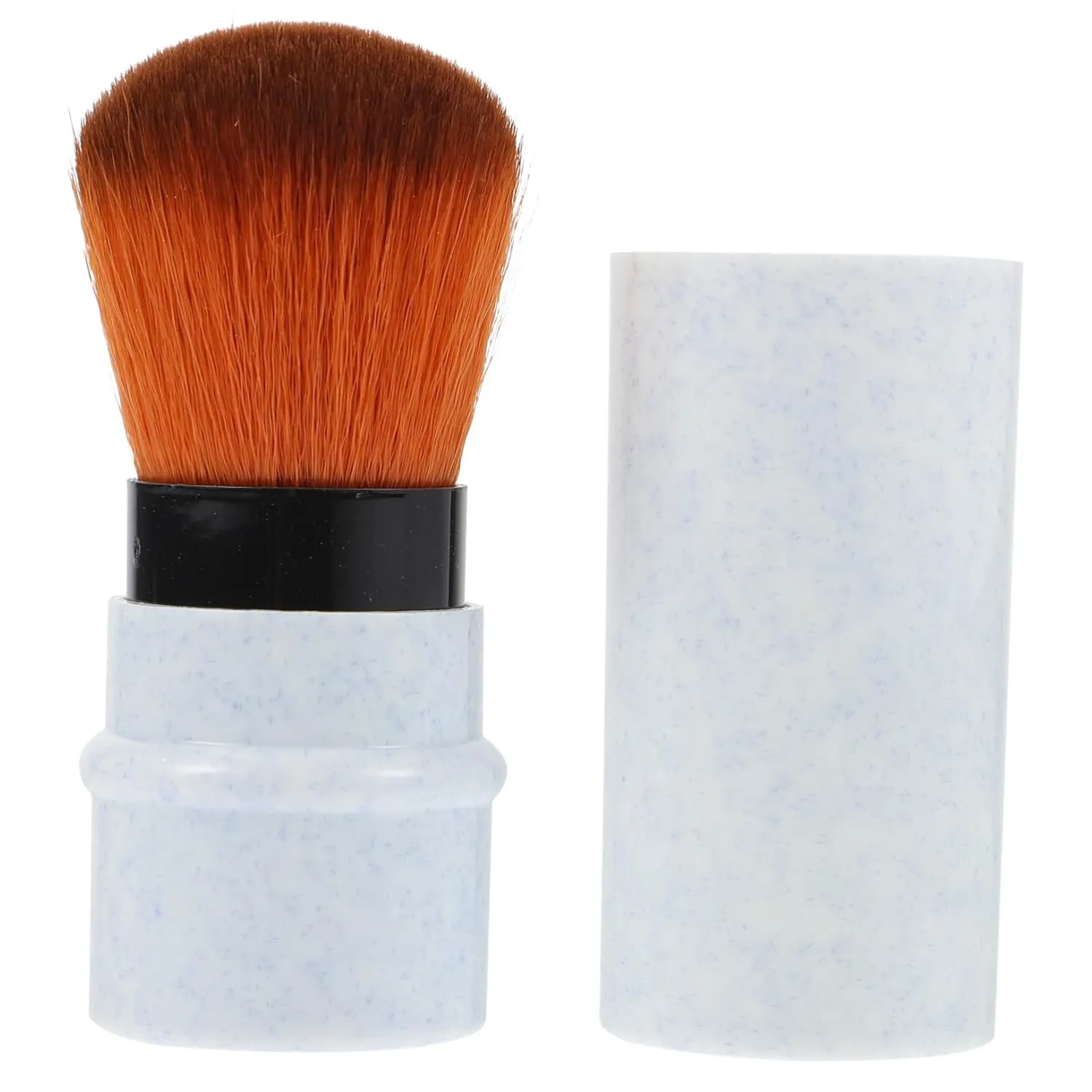Foundation Brush Blush Marble Pattern Multi-use for Loose Powder Cream and Liquid Foundations
