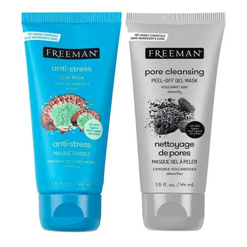 Freeman Face Mask 1.5oz 2 Tubes