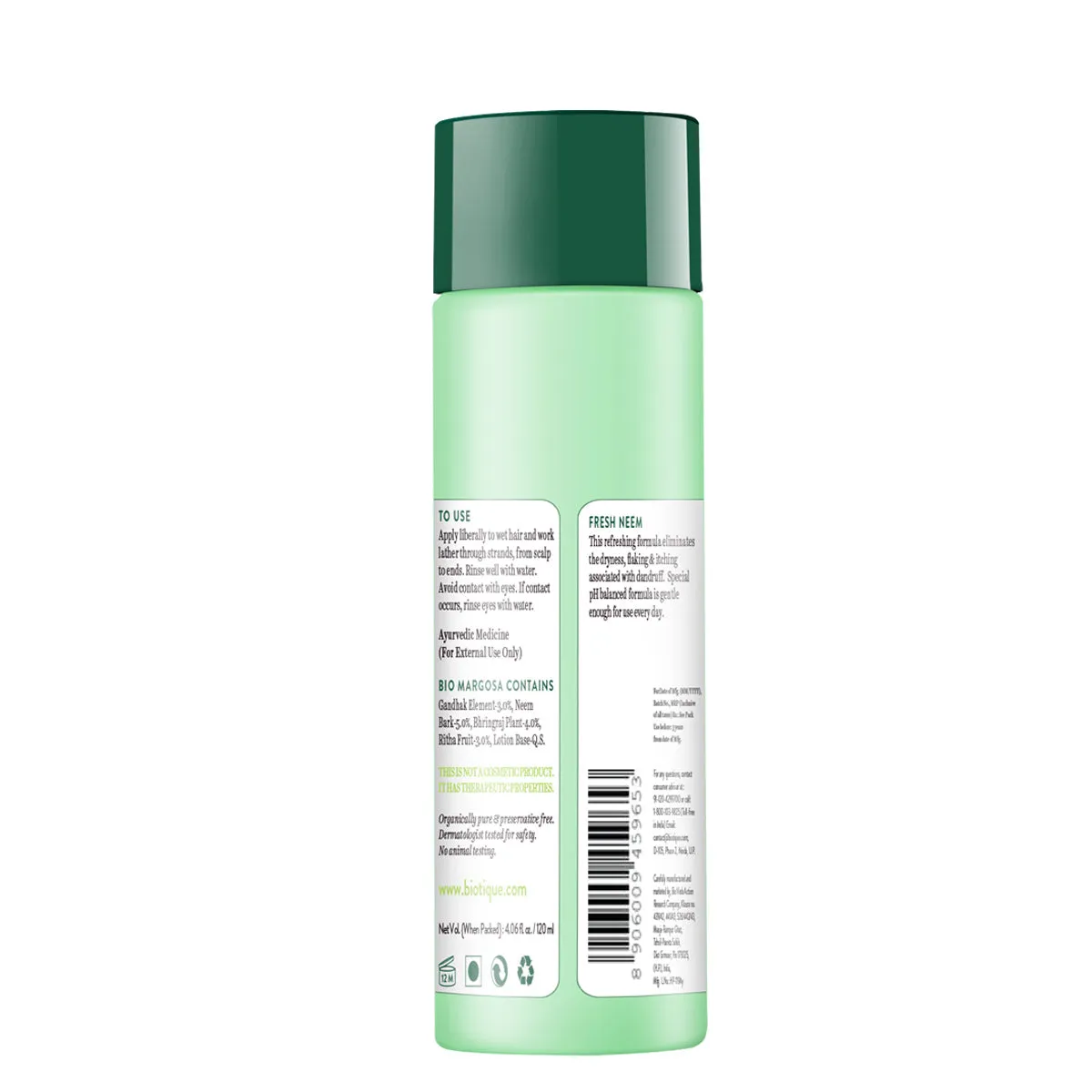 FRESH NEEM Anti Dandruff Shampoo & Conditioner 340ml Pack of 2