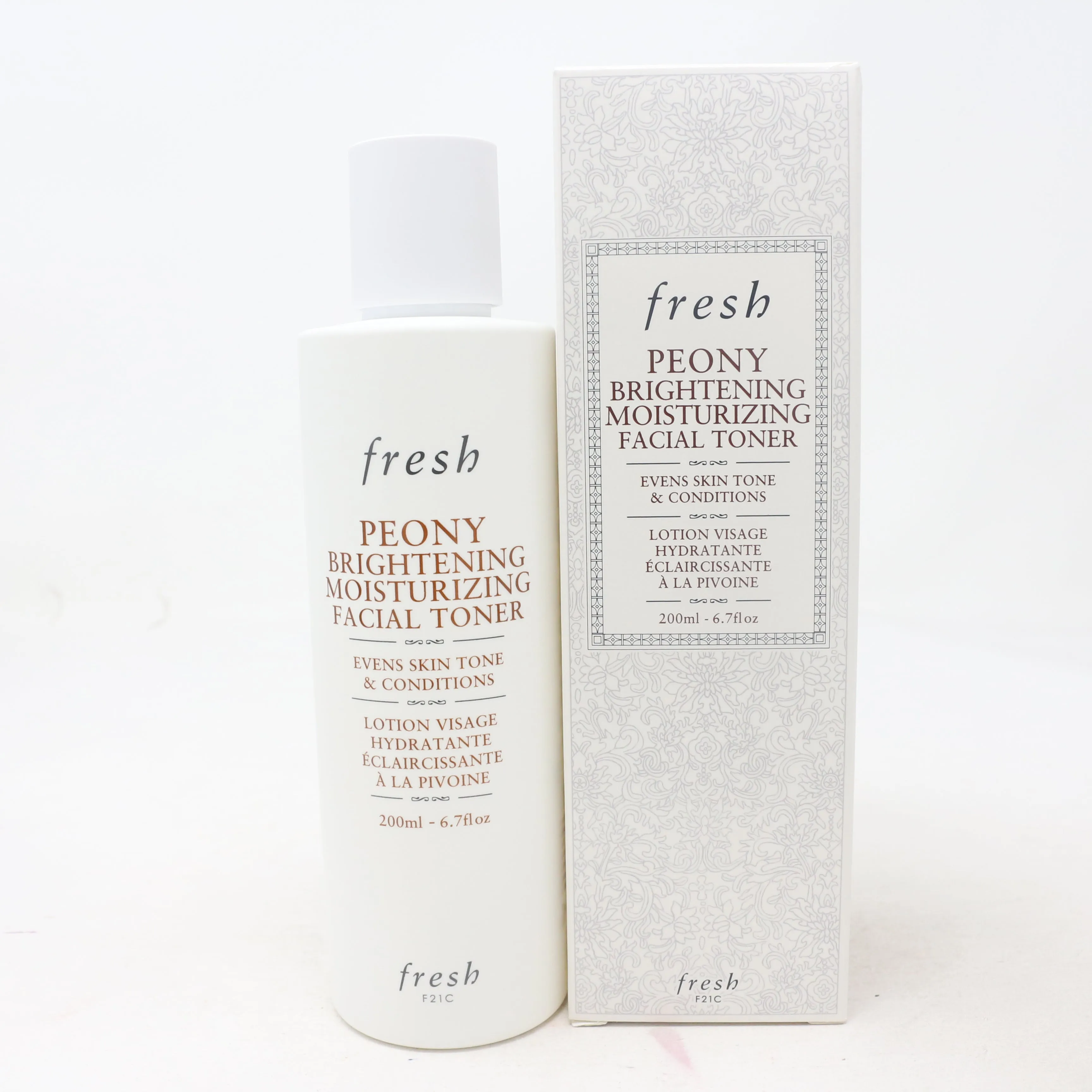 Fresh Peony Brightening Moisturizing Facial Toner  6.7oz/200ml New With Box