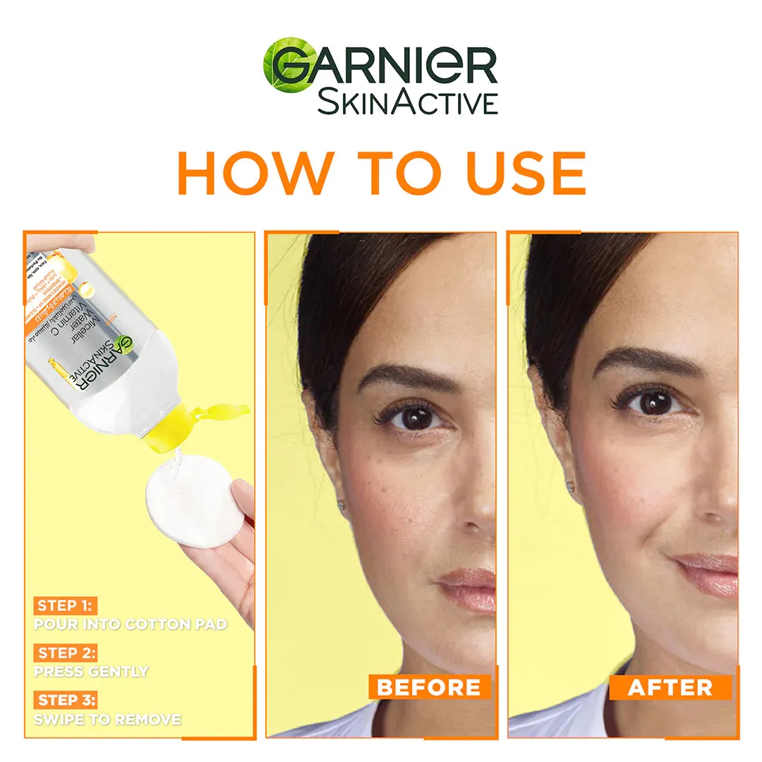 Garnier fast bright vitamin C micellar water 100ml