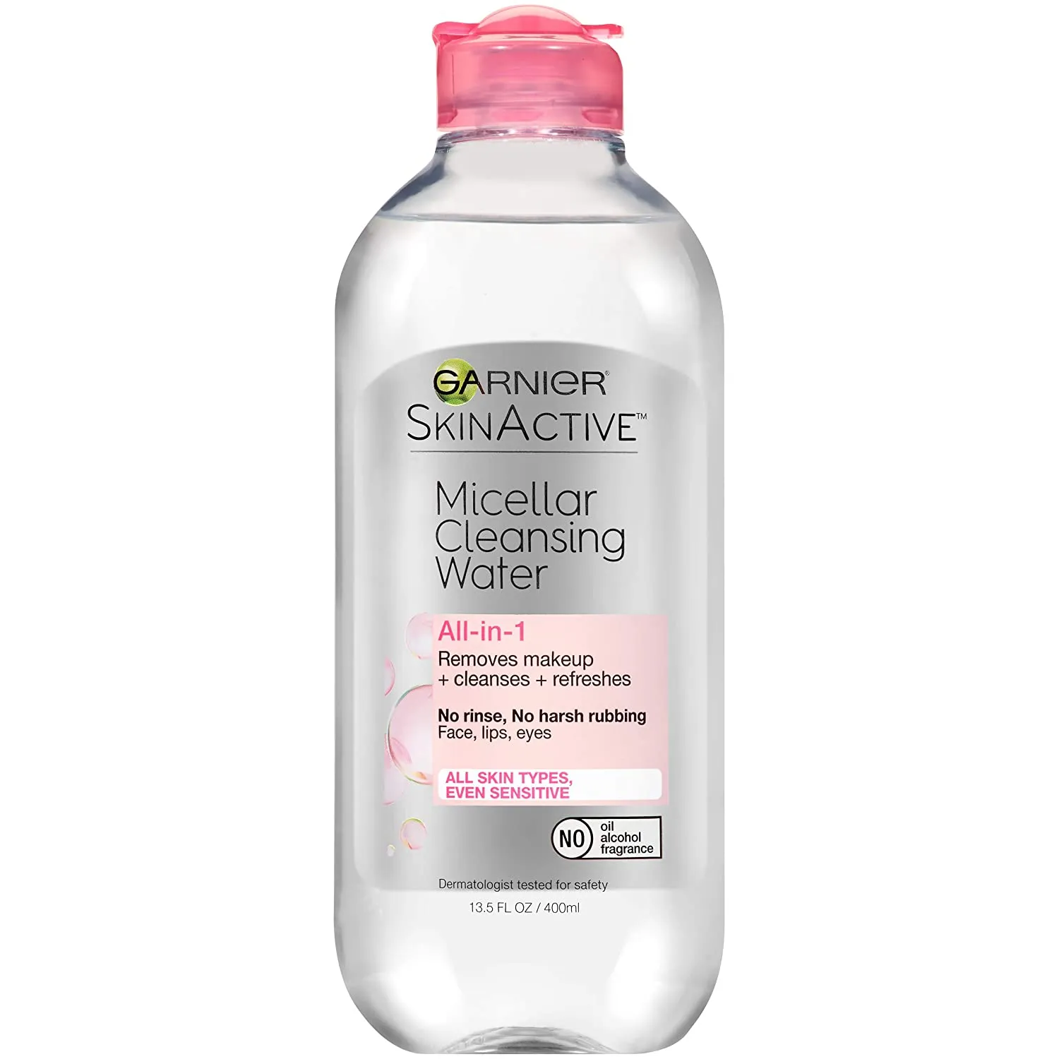 GARNIER - Micellar Cleansing Water for All Skin Types - 13.5 fl oz (400 ml)