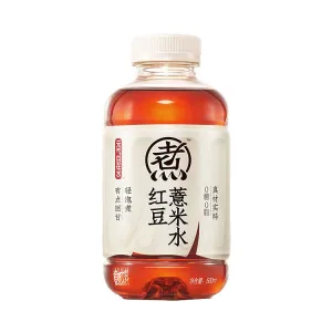Genki Forest Plant-Based Drink - Red Bean & Job's Tears (Coix Seed) 500ML 红豆薏米水