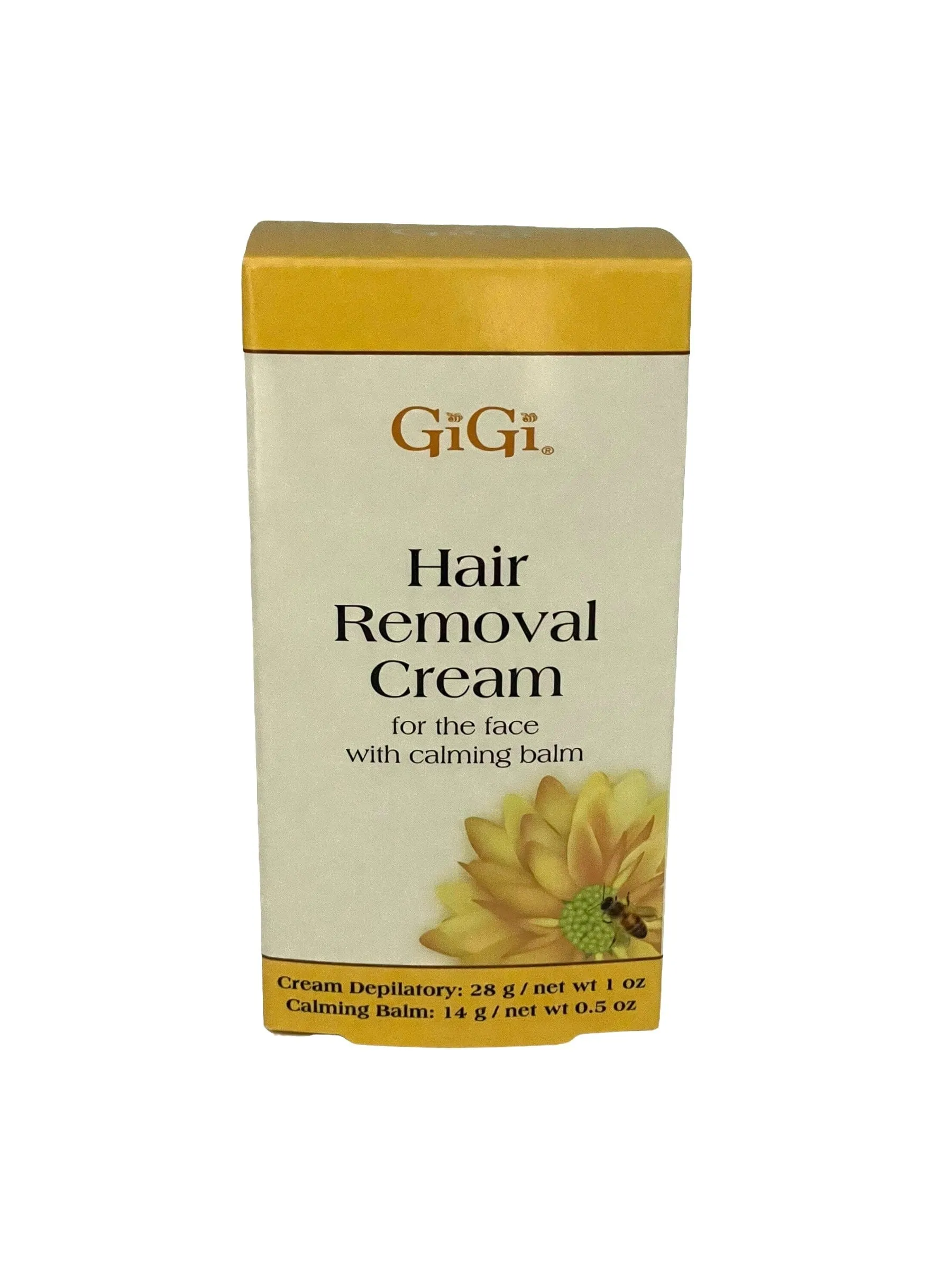 GiGi Hair Removal Cream For Face With Calming Balm 1 oz
