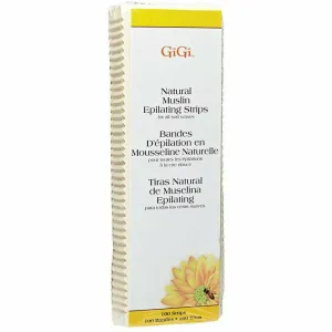 Gigi: Natural Muslin Epilating Strips