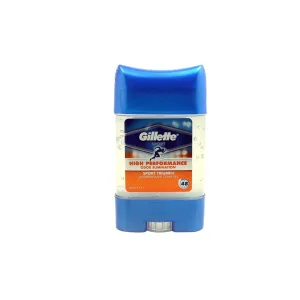 Gillette High Performance Sport Triumph Clear Gel Deodorant for Men 70g – Long-Lasting Sweat Protection & Fresh Scent for Active Men