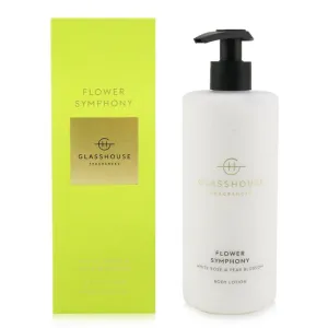 GLASSHOUSE - Body Lotion - Flower Symphony (White Rose & Pear Blossom)