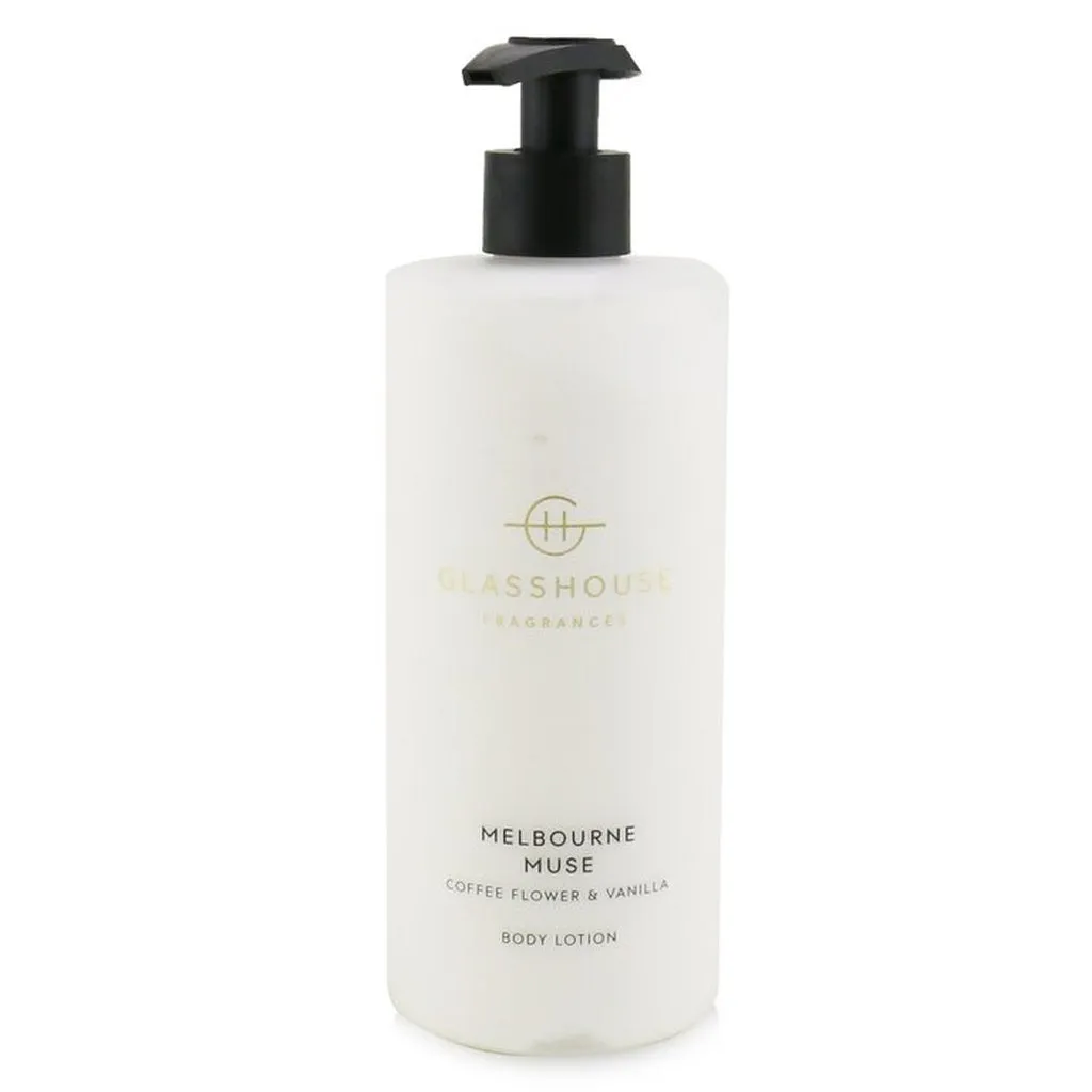 GLASSHOUSE - Body Lotion - Melbourne Muse (Coffee Flower & Vanilla)