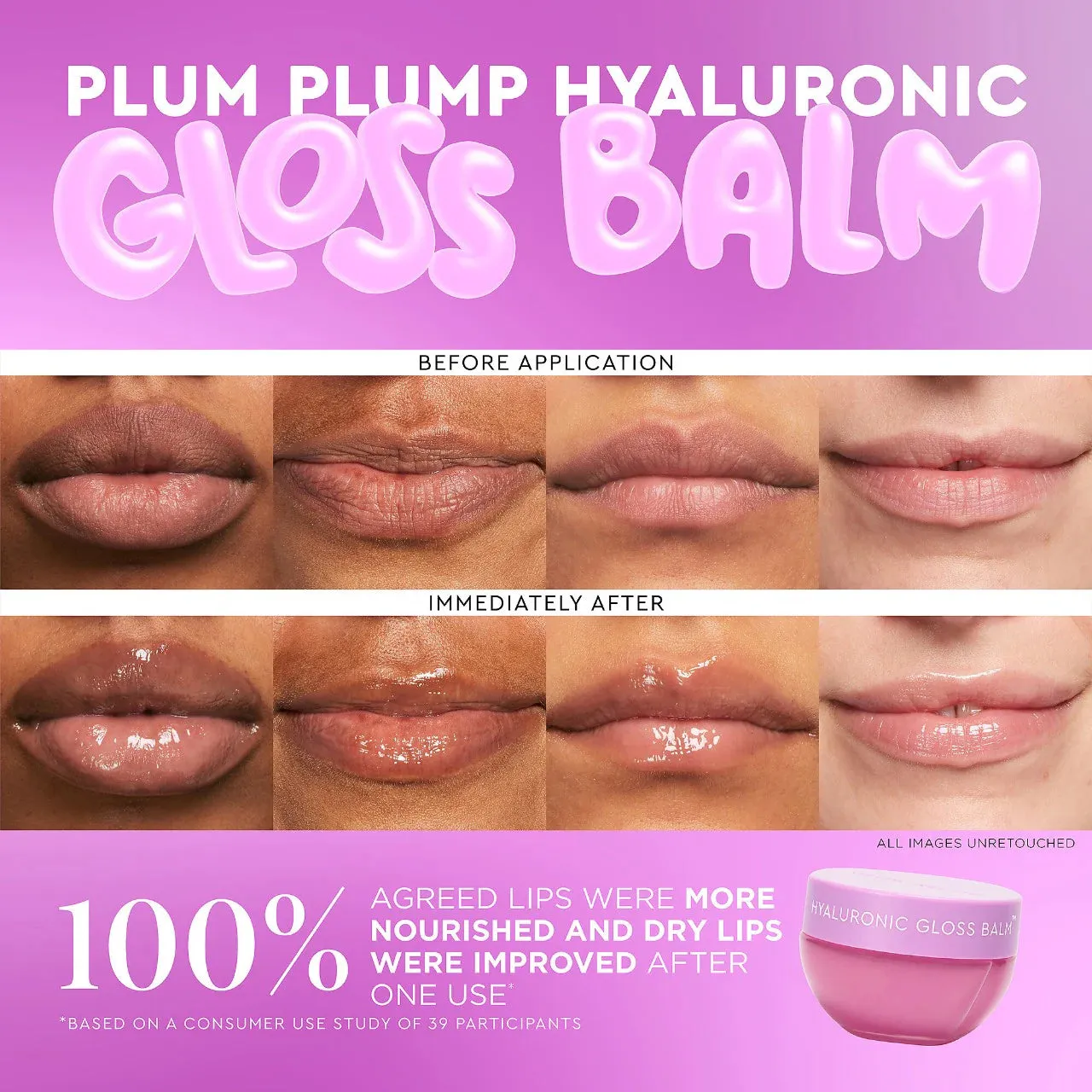 Glow Recipe - Plum Plump Hyaluronic Gloss Balm - 15 ml