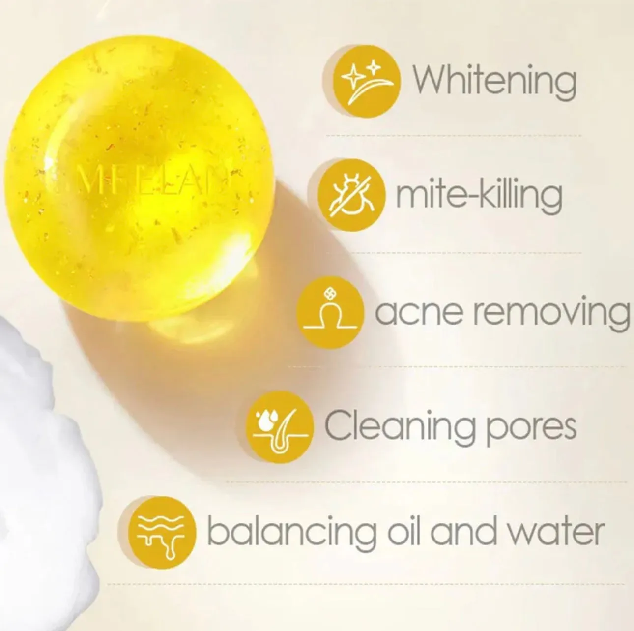 Gmeelan - 24k Gold Essential Oil Soap 100g