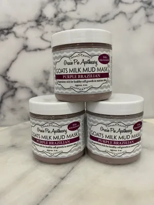 Goats Milk Mud Mask - Purple Brazilian