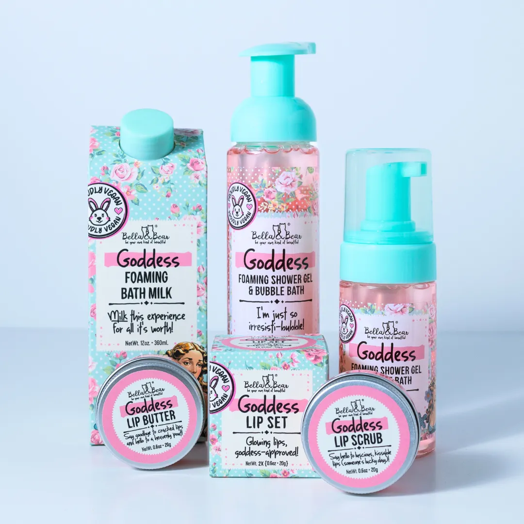 Goddess Lip Set - Lip Scrub & Lip Butter