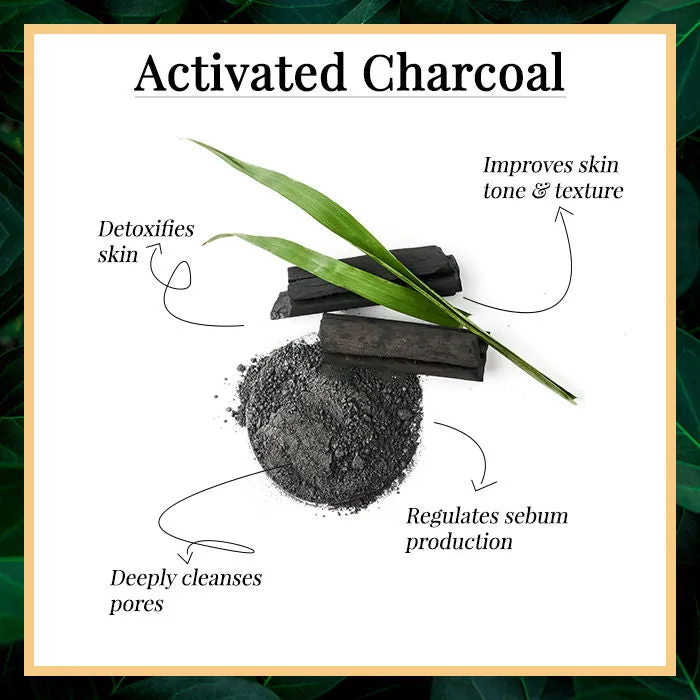 Good Vibes Activated Charcoal Detox Handmade Soap Bar (Pack of 3) | Cleansing, Rejuvenating | No Parabens, No Animal Testing (100 g x 3)