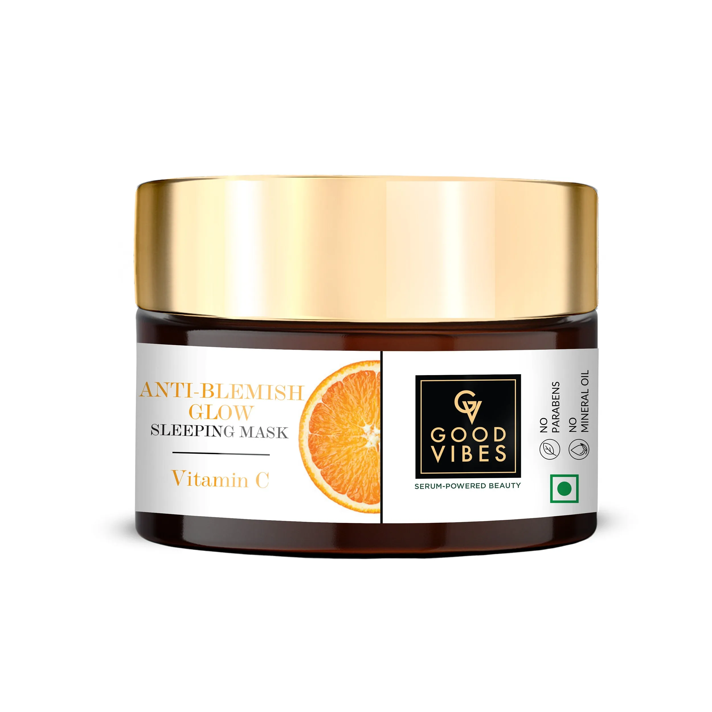 Good Vibes Anti Blemish Glow Sleeping Mask Vitamin C with Power Of Serum (50 g)