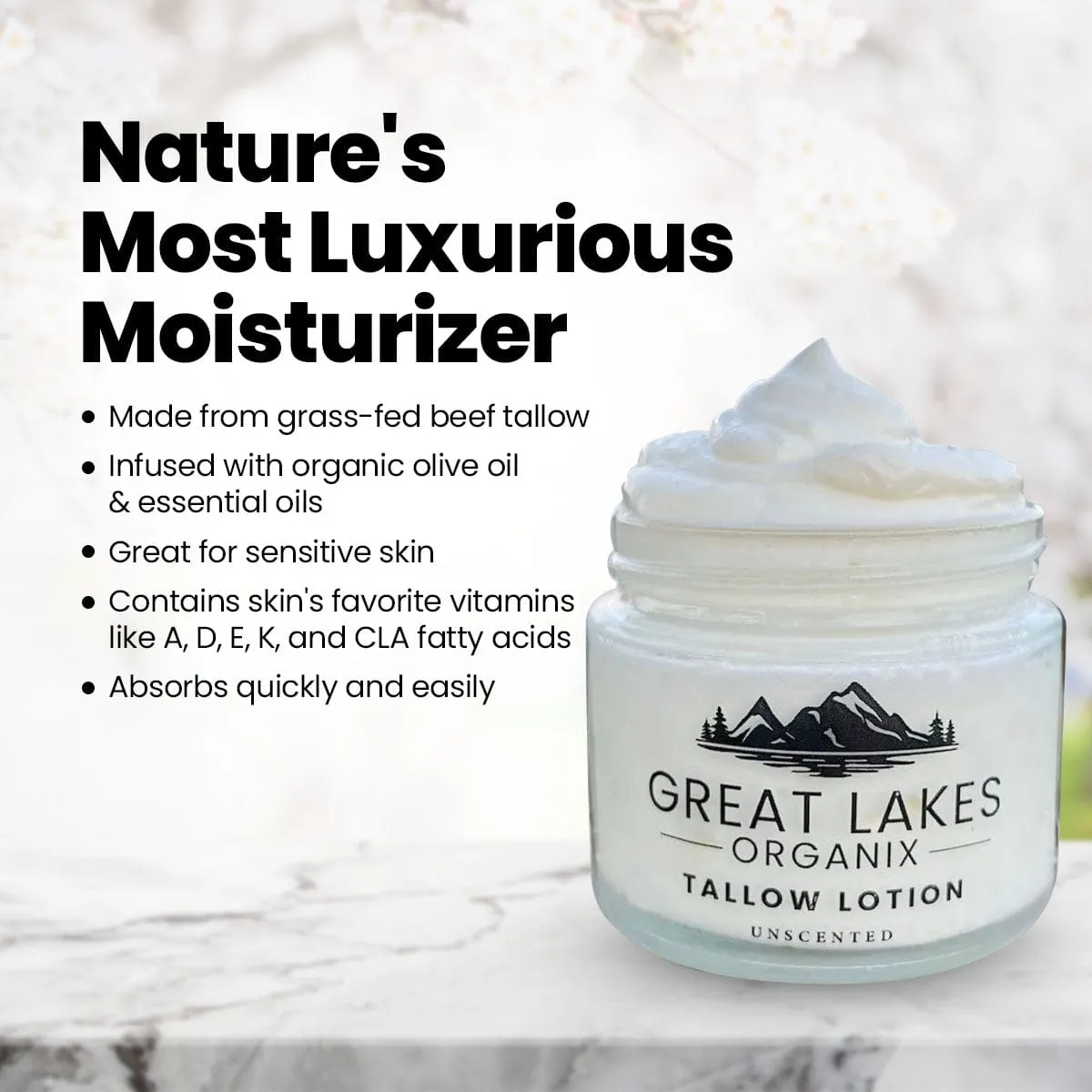 Great Lakes Organix Tallow Lotion