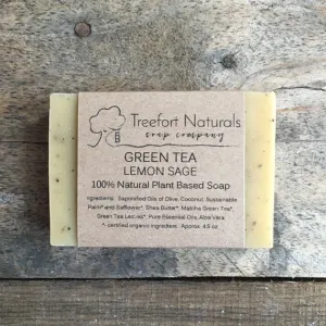 Green Tea Lemon Sage Soap