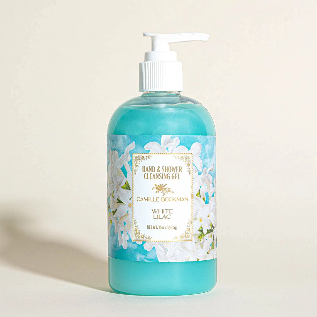 Hand & Shower Cleansing Gel 13oz White Lilac