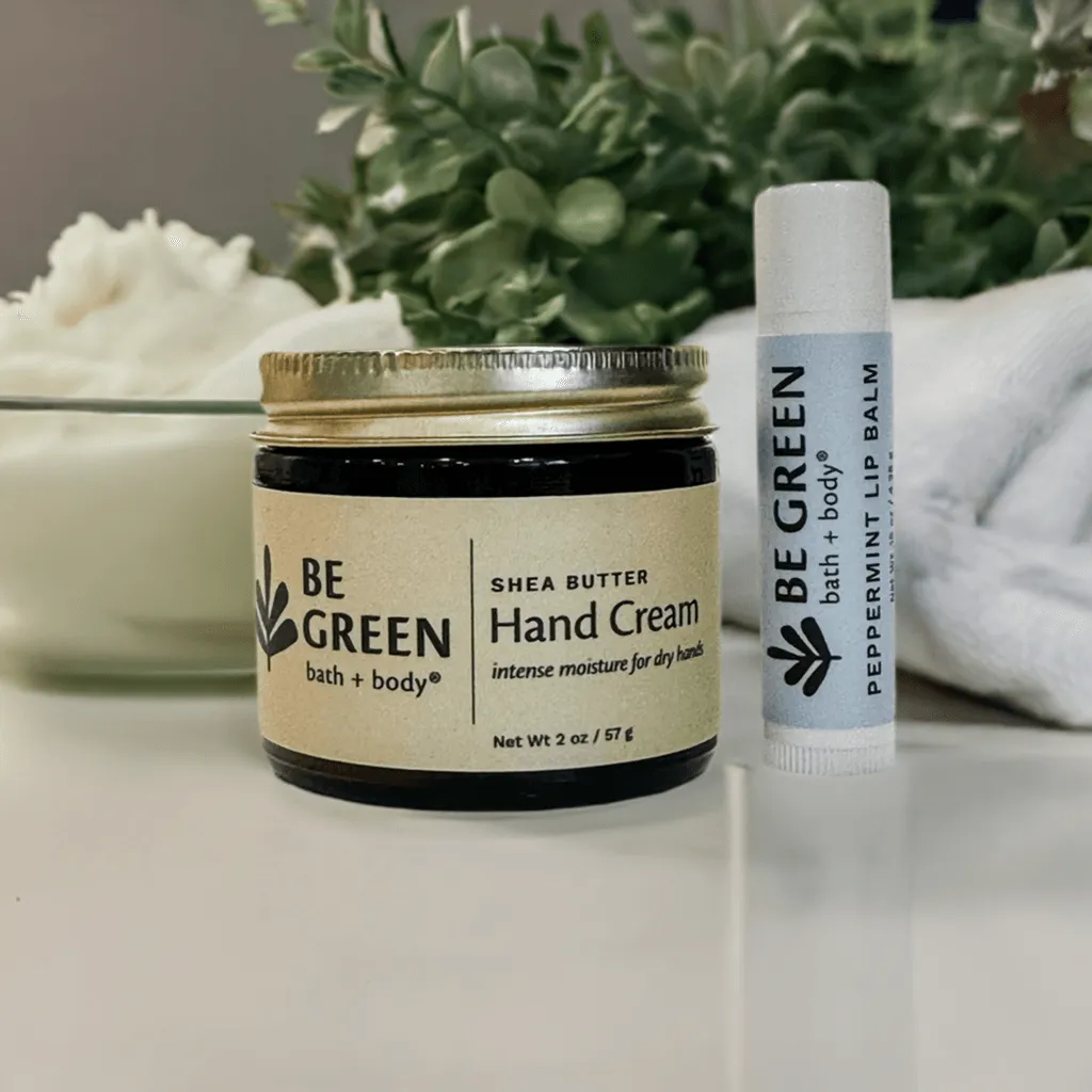 Hand Cream and Lip Balm Gift Set