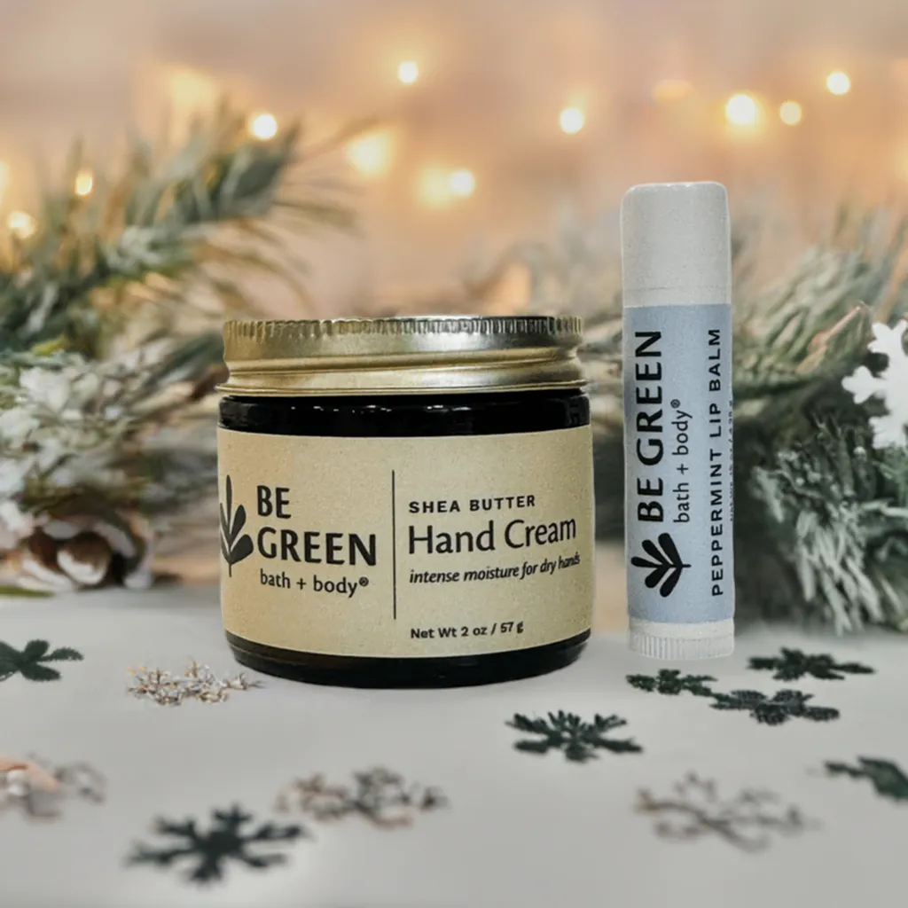 Hand Cream and Lip Balm Gift Set