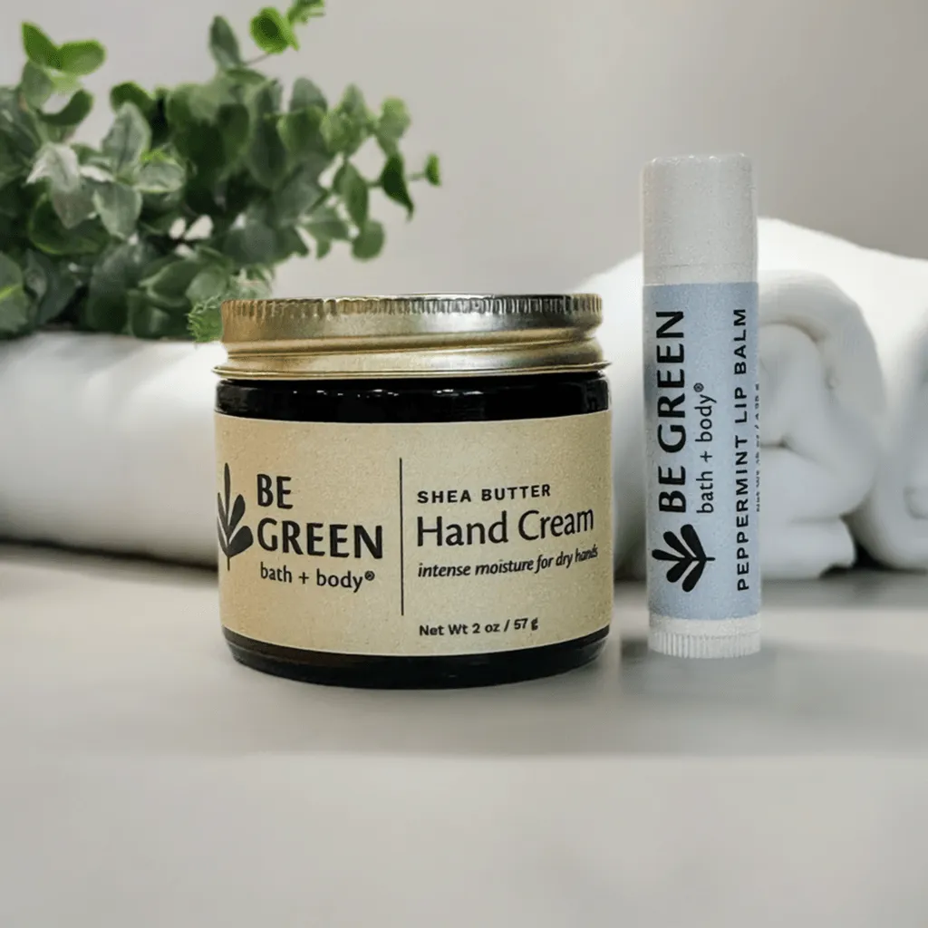 Hand Cream and Lip Balm Gift Set