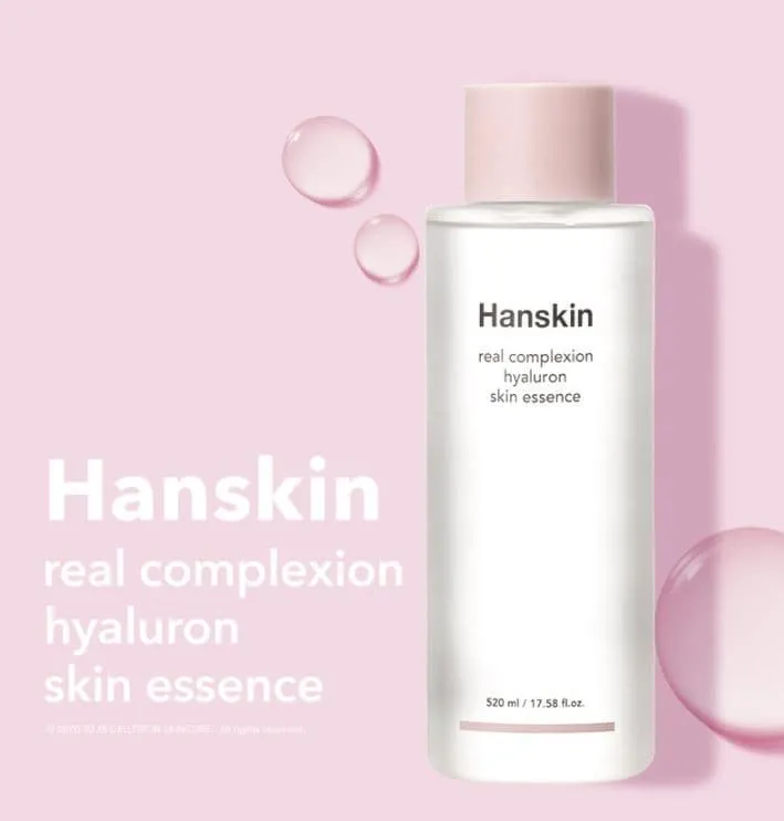 HANSKIN Real Complexion Hyaluron Skin Essence 520ml Special Set