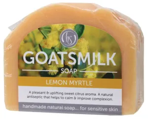 Harmony Soapworks Goat's Milk Soap Lemon Myrtle 140g
