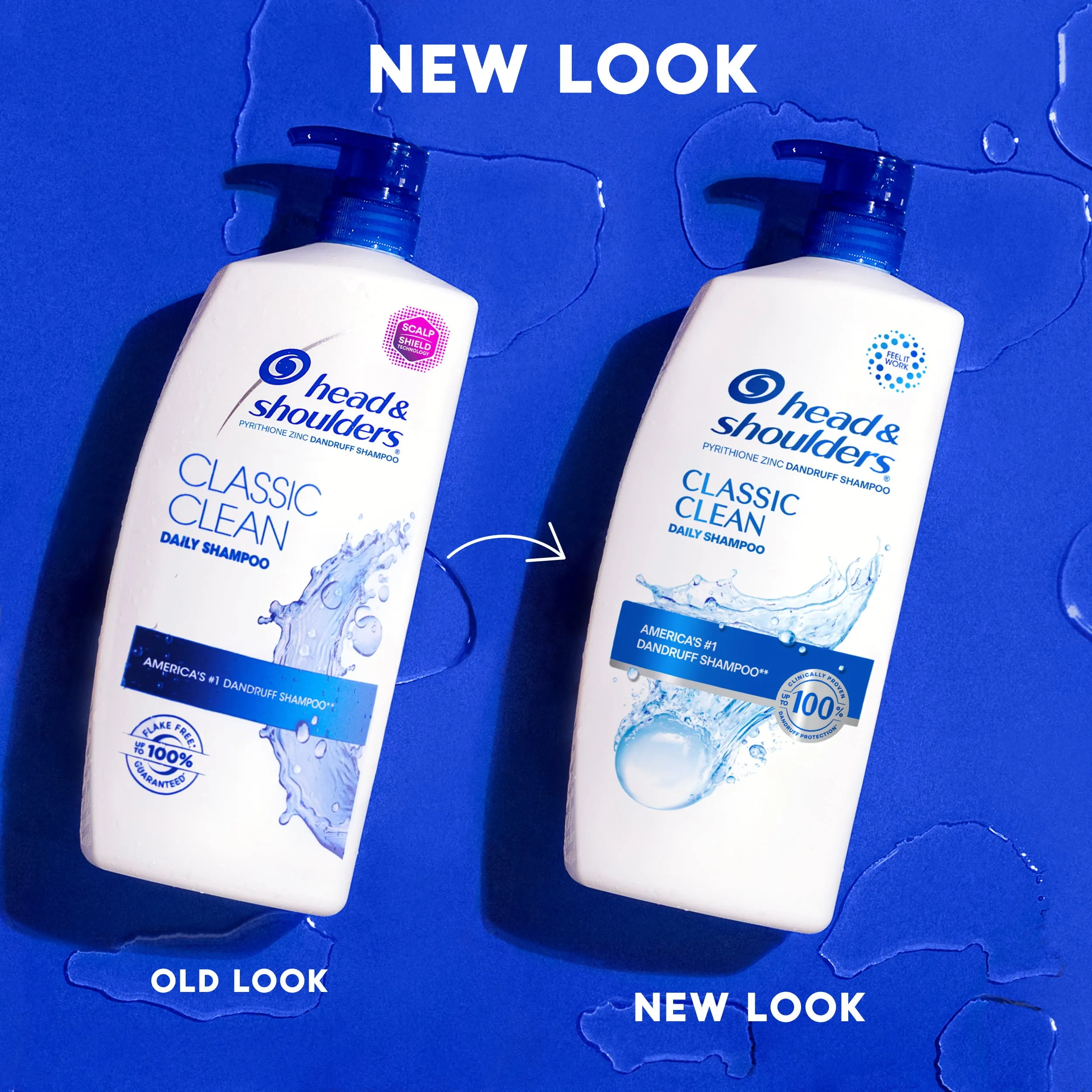 Head and Shoulders Dandruff Shampoo, Classic Clean, 28 oz, High Quality