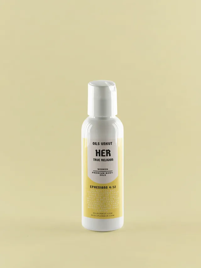 HER True Religion Scented Body Lotion
