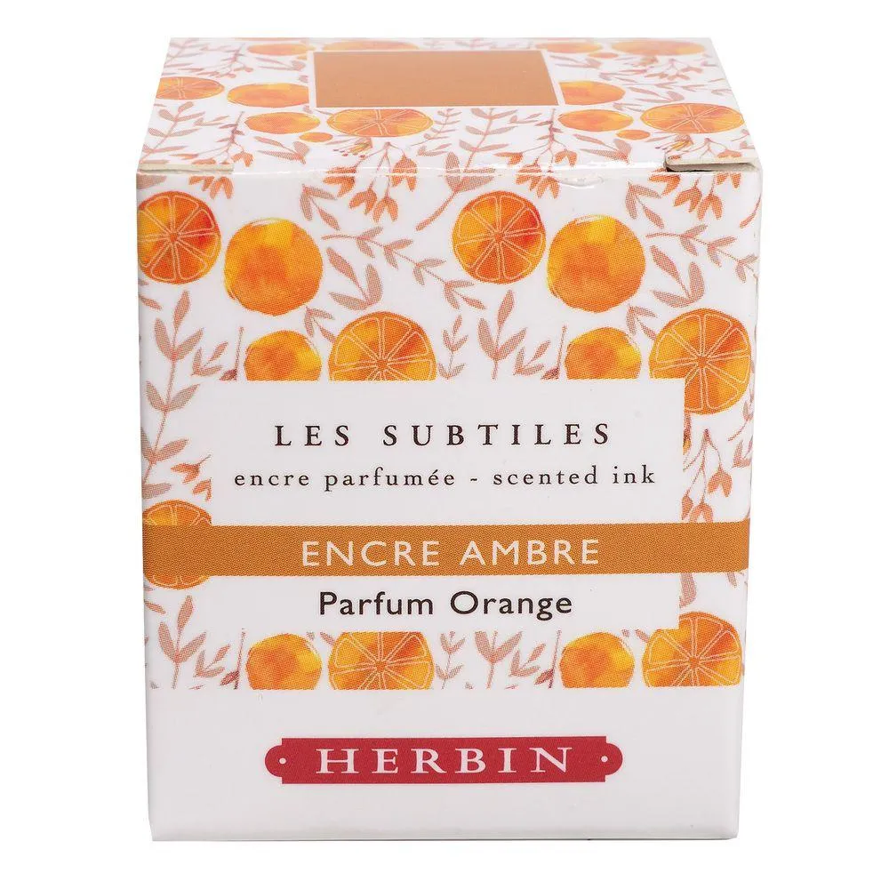 Herbin Perfumed Ink Bottle (Amber/Orange - 30ML) 13756T