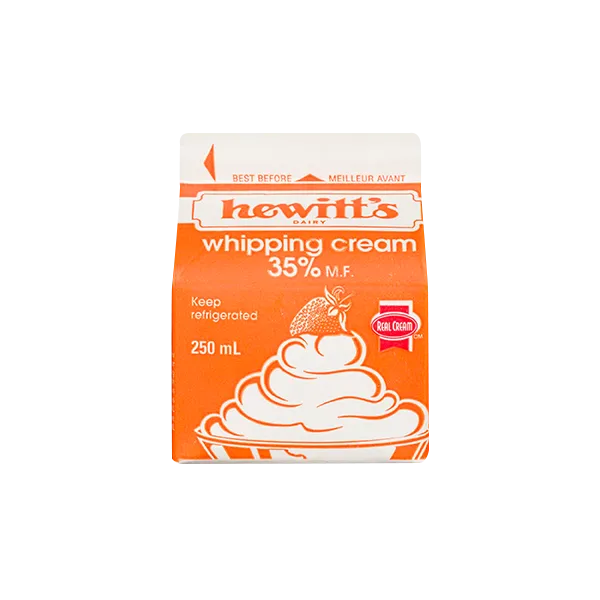 Hewitt's Dairy - 35% Whipping Cream, 250 mL