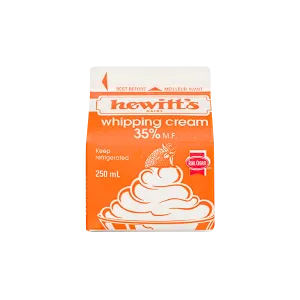 Hewitt's Dairy - 35% Whipping Cream, 250 mL