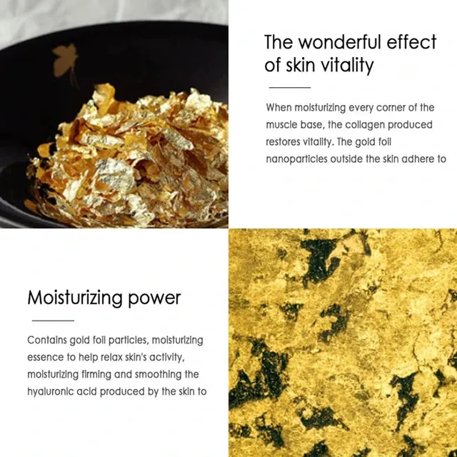 HIISEES Moisturizing Repair Face Essence Firming Brightening Hyaluronic Acid Serum Shrink Pores Nicotinamide Face Skin Care