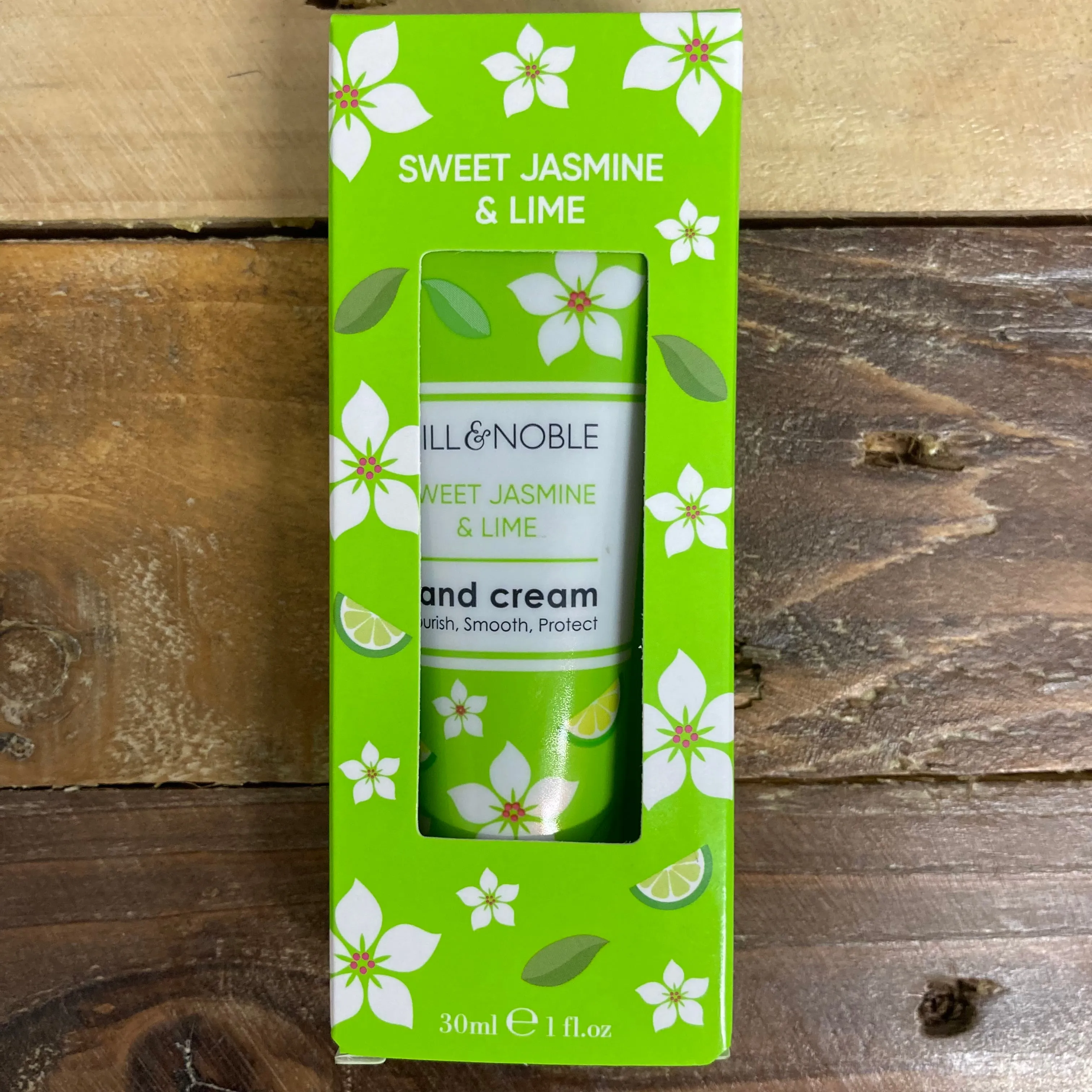 Hill & Noble Sweet Jasmine & Lime Hand Cream 30ml