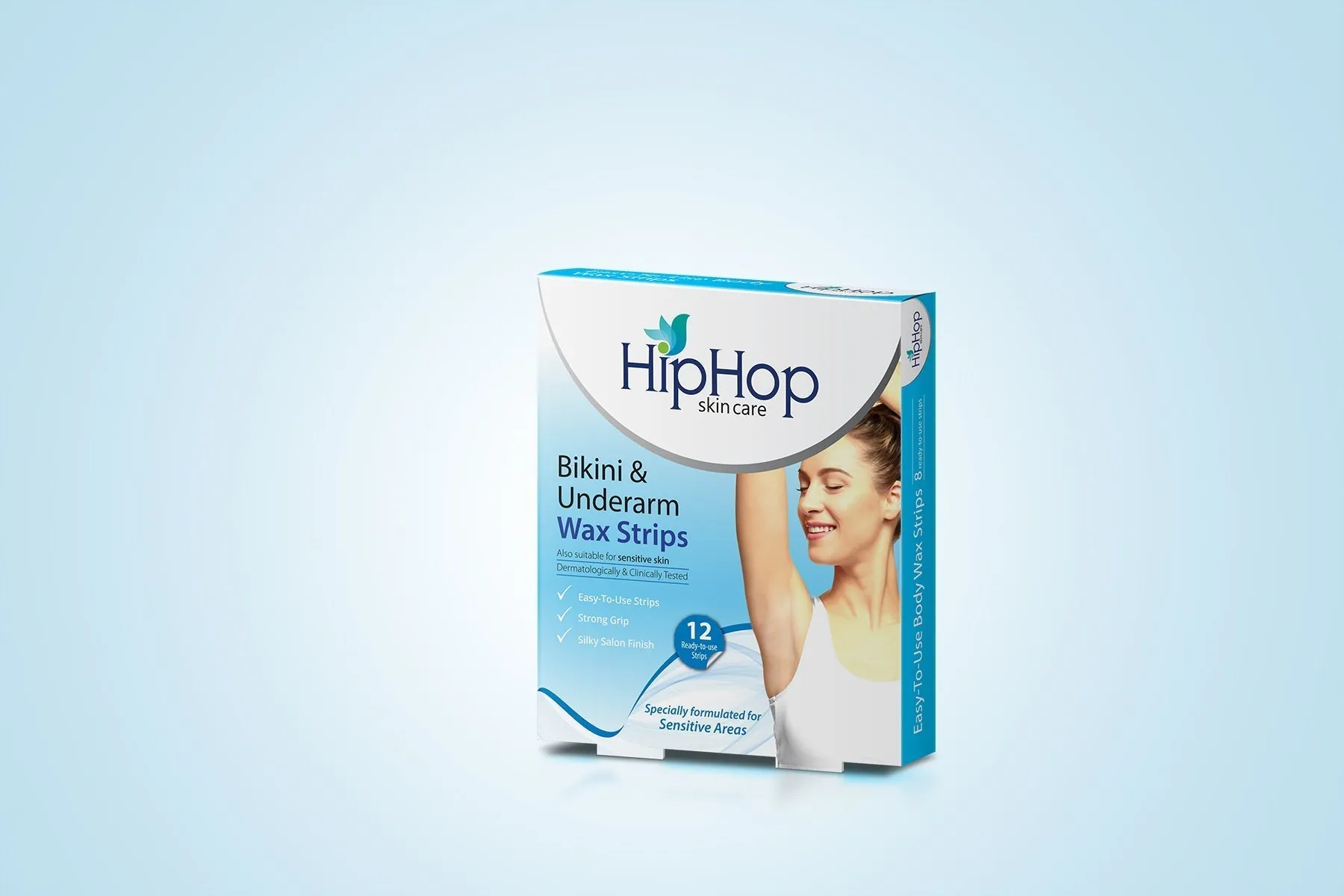 HipHop Bikini & Underarm Wax Strips (Argan Oil, 12 Strips)   Hair Removal Cream for Men (Aleo Vera, 100gm)