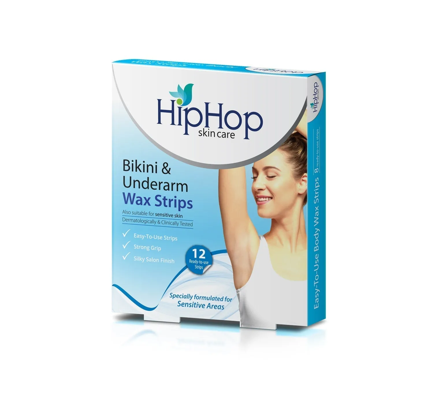 HipHop Bikini & Underarm Wax Strips (Argan Oil, 12 Strips)   Hair Removal Cream for Men (Aleo Vera, 100gm)
