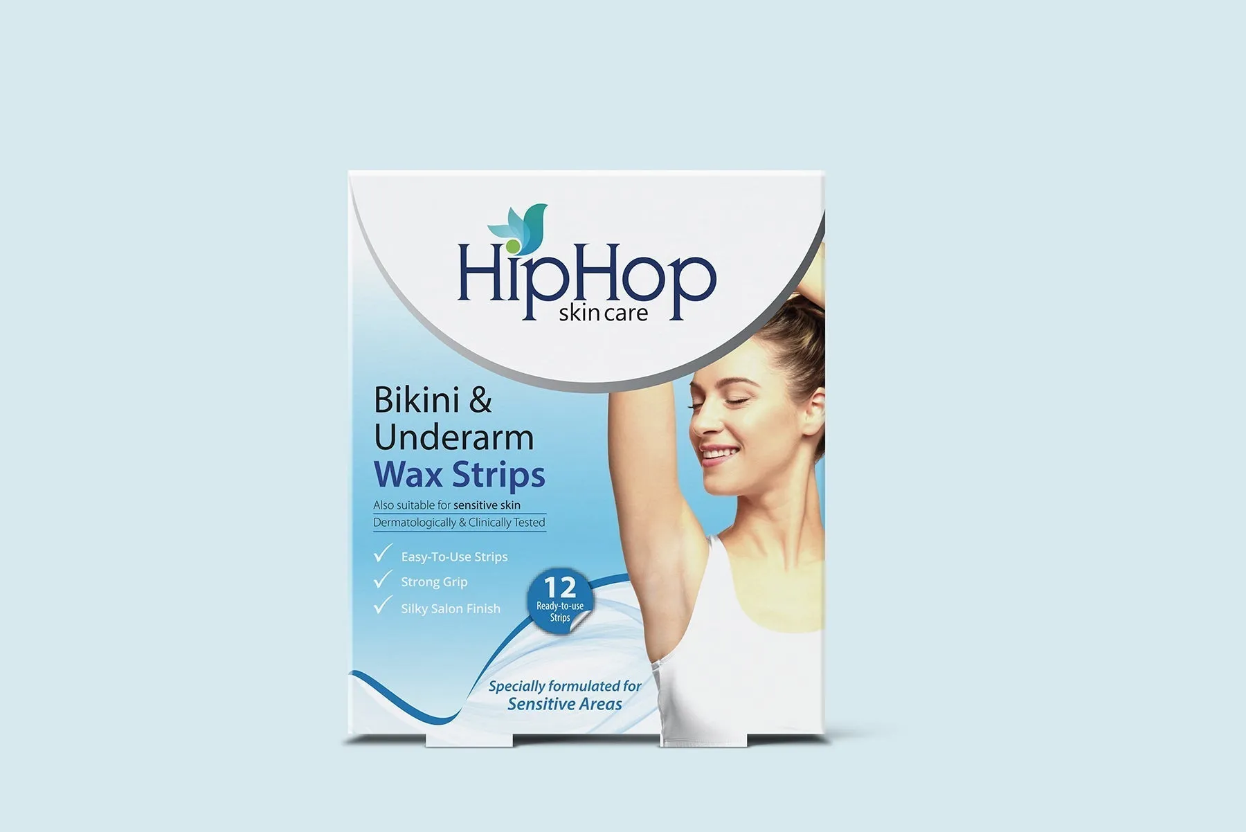 HipHop Bikini & Underarm Wax Strips (Argan Oil, 12 Strips)   Hair Removal Cream for Men (Aleo Vera, 100gm)