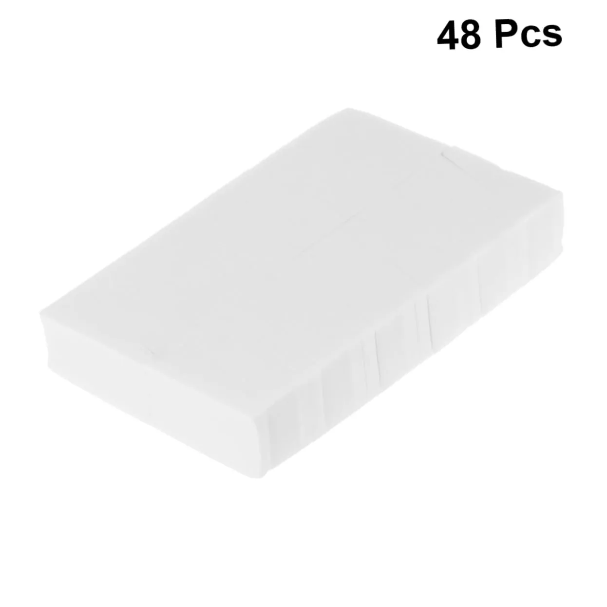 Housoutil 3sets Professional Makeup Powder Puff Setting Powder Puff Trapezoid Foundation Tool for All Genders 48pcs*3
