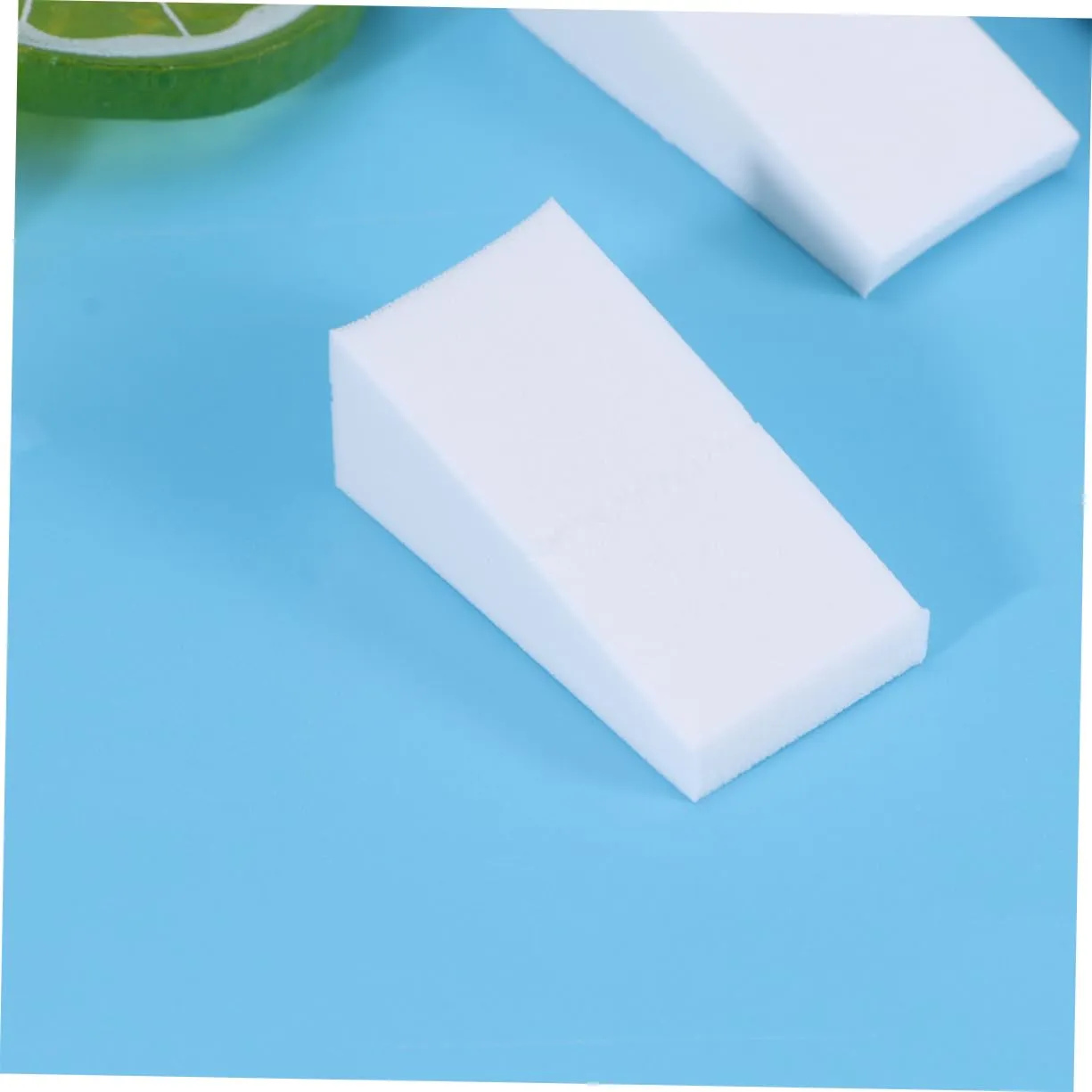Housoutil Makeup Pads for Pressed Powder 48pcs Natural Sponges Trapezoid Shape Safe for Ages Genders