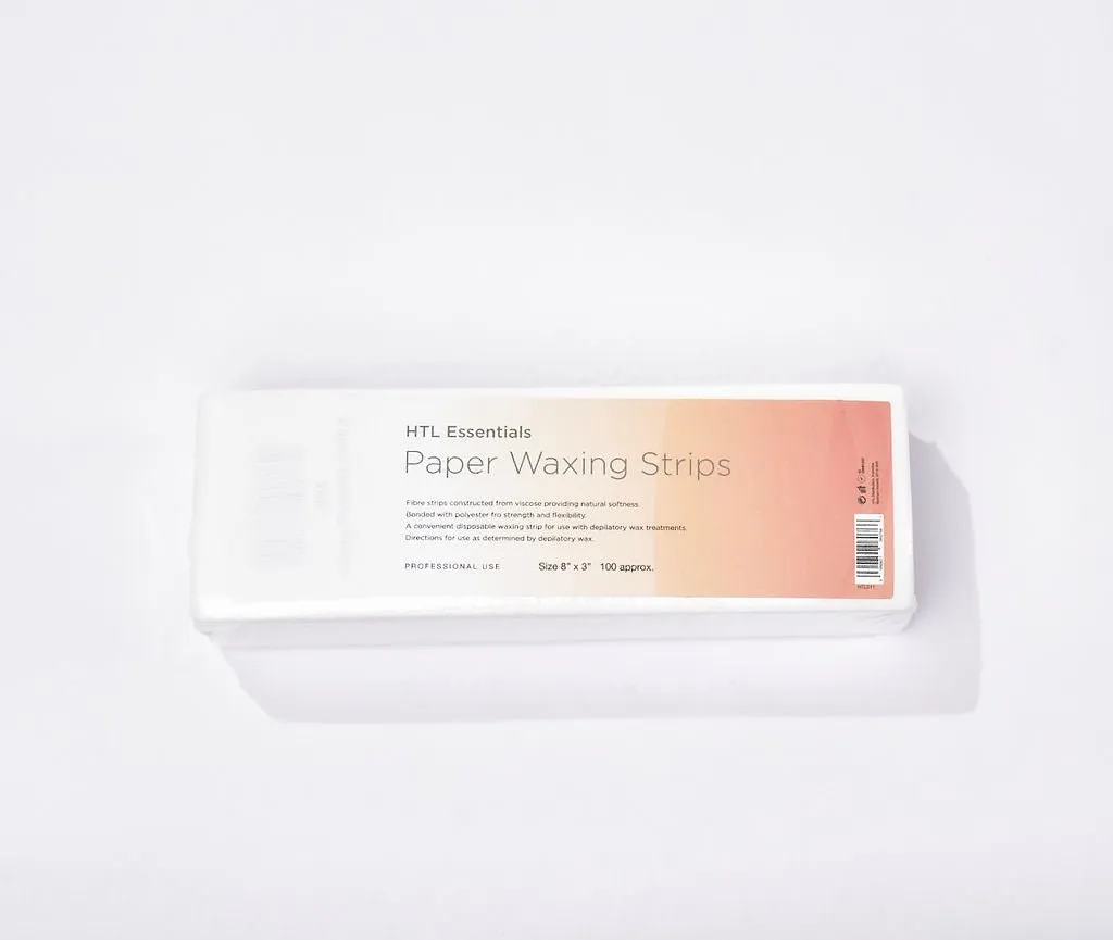 HTL Essentials Paper Waxing Strips 100pk