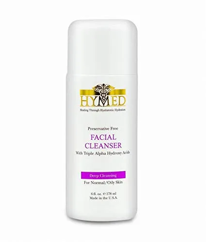 Hylunia - Facial Cleanser - with Triple Alpha Hydroxy Acids - 6.0 fl oz