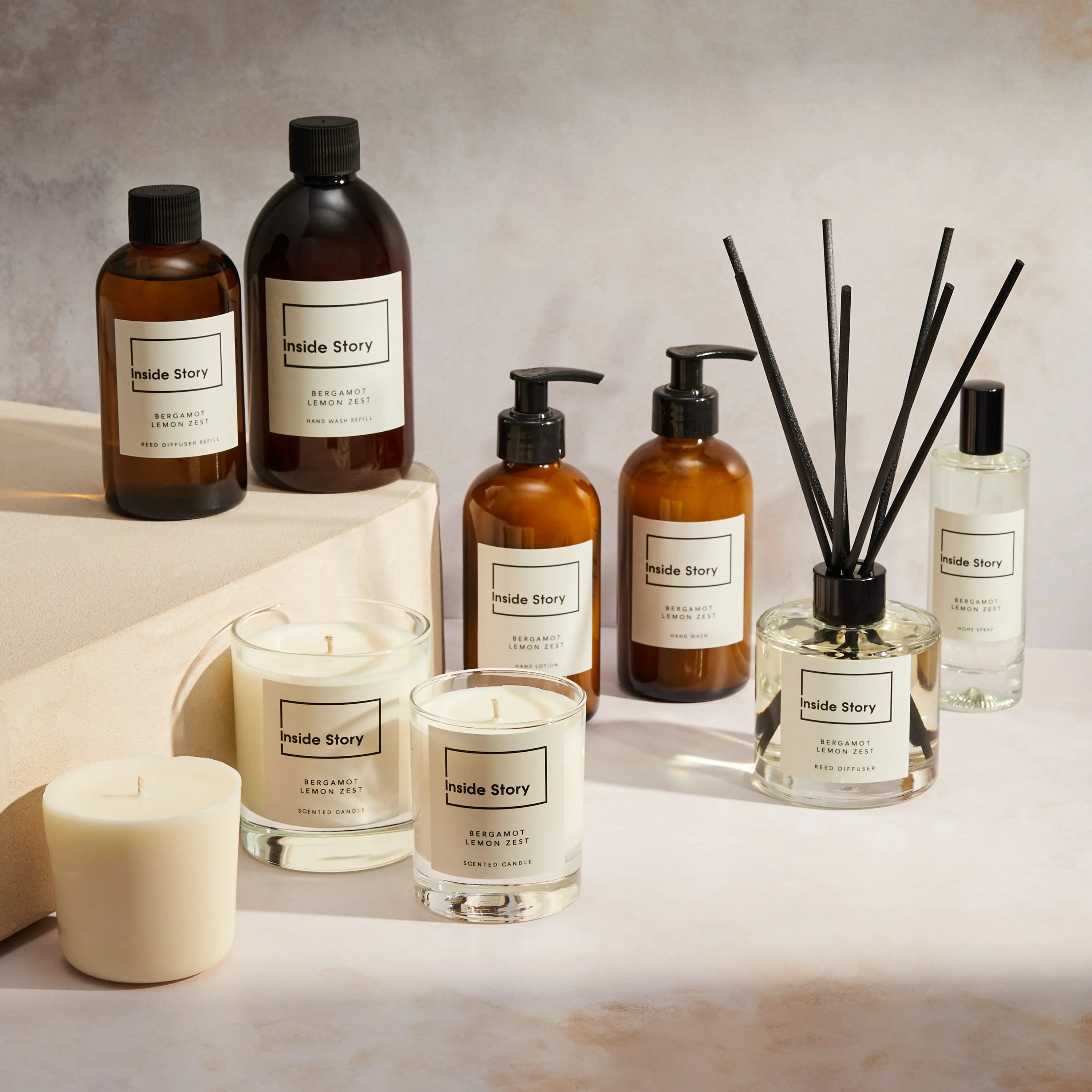 Inside Story Bergamot And Lemon Zest Scented Hand Cream