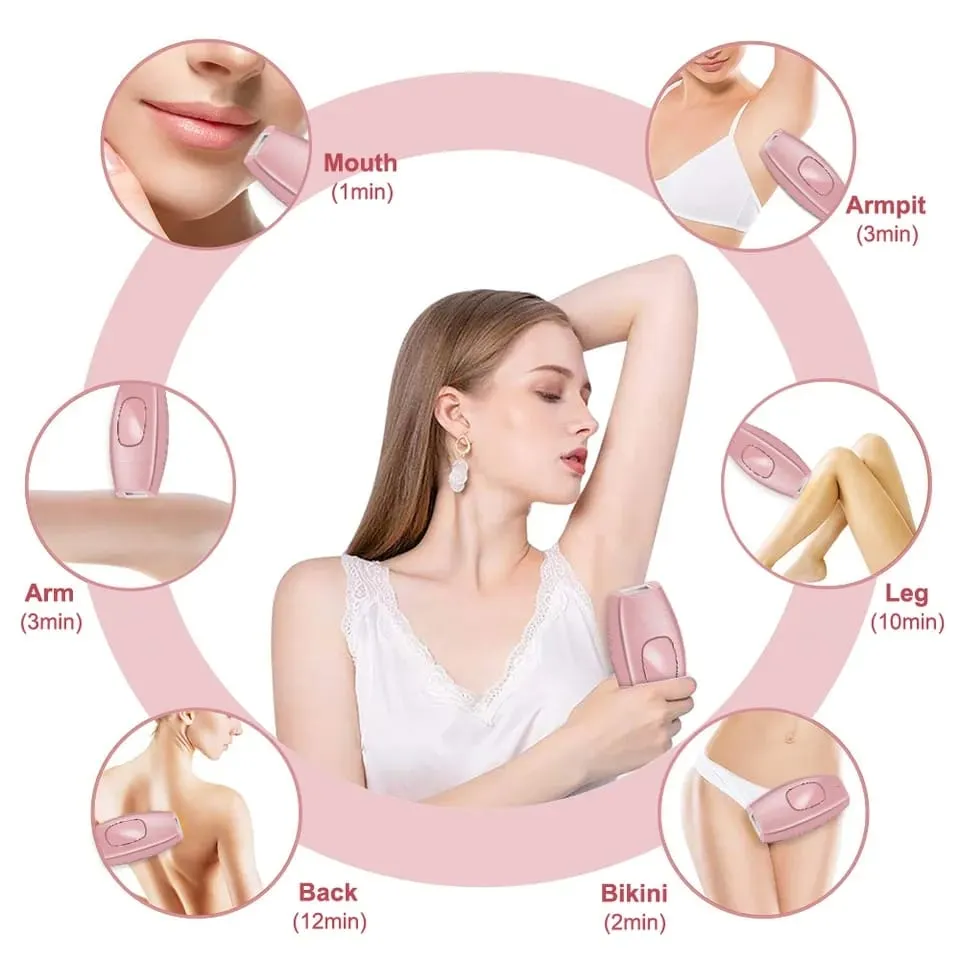 IPL Hair Removal Handset shot at home Permanent Hair Reduction IPL laser hair removal machine S4565399