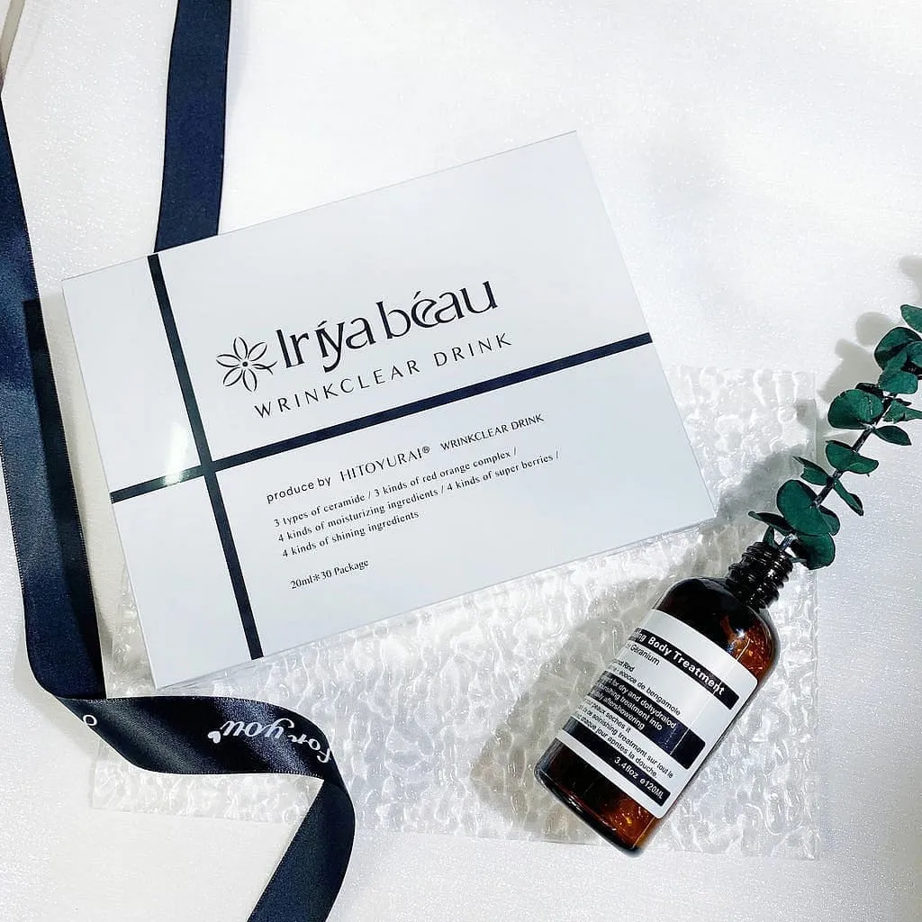 Iriya beau upgraded version of the water light skin drink 6000  (20ml*30packs)