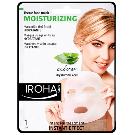 Iroha Moisturizing Aloe Sheet Mask - 1 pc