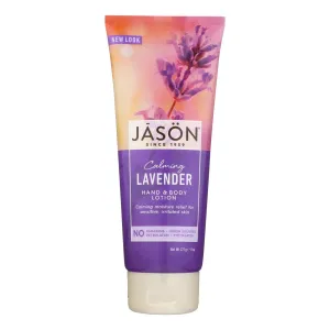 Jason Pure Natural Calming Lavender Hand and Body Lotion - 8 Fl Oz