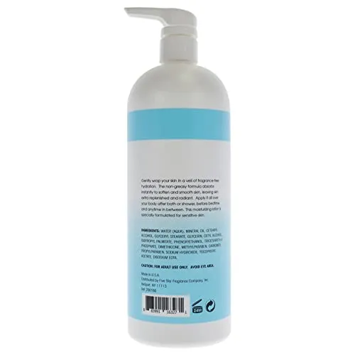Jerome Moments Spa Lotion Fragance Free Body Lotion Unisex 34 oz