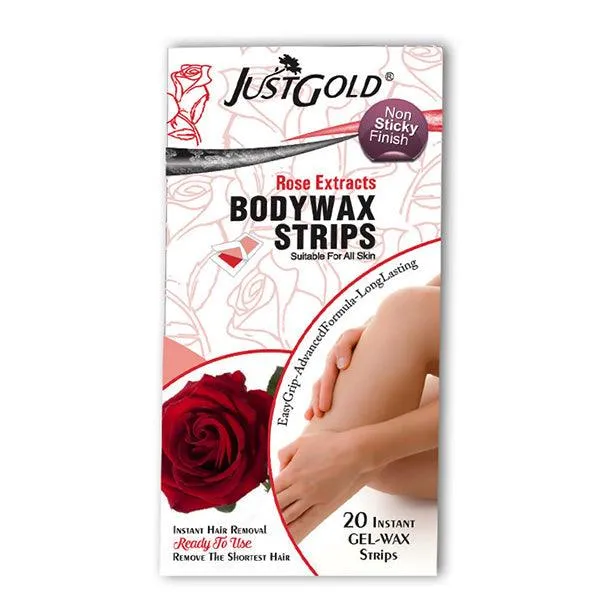 Just Gold Body Wax Strips