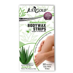Just Gold Body Wax Strips