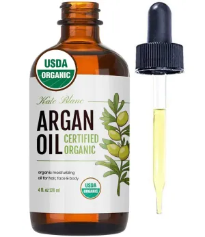 Kate Blanc Cosmetics: 100% Pure and Cold Pressed Argan Oil (4oz)